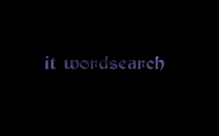 it wordsearch