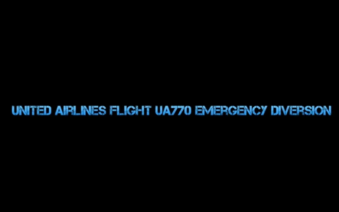 united airlines flight ua770 emergency diversion