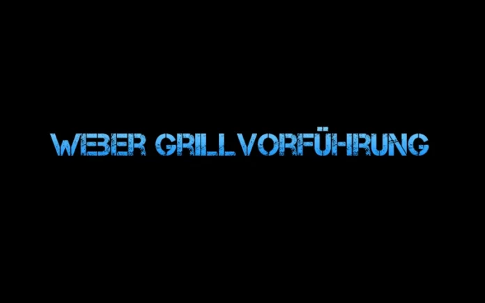 weber grillvorführung